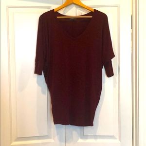 Dolman sleeve top
